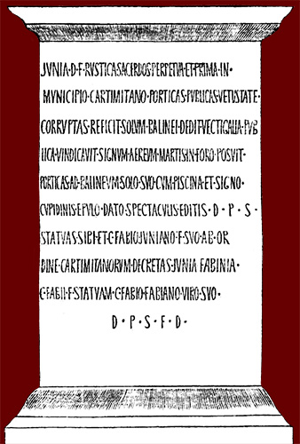 inscription